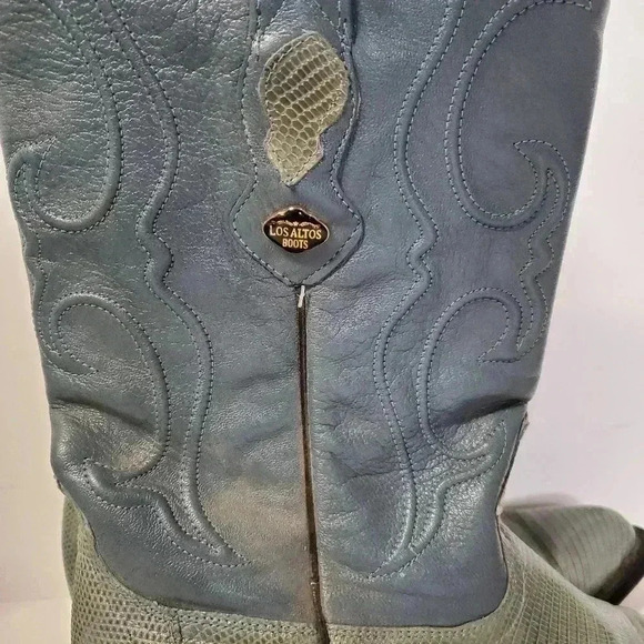 Los Altos Ostrich Boots - Picture 6 of 10